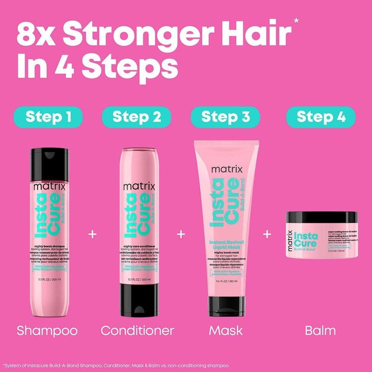 MATRIX Total Results | InstaCure | Build-A-Bond | Soin Revitalisant Renforçateur – Répare la Fibre Capillaire et Renforce les Liaisons