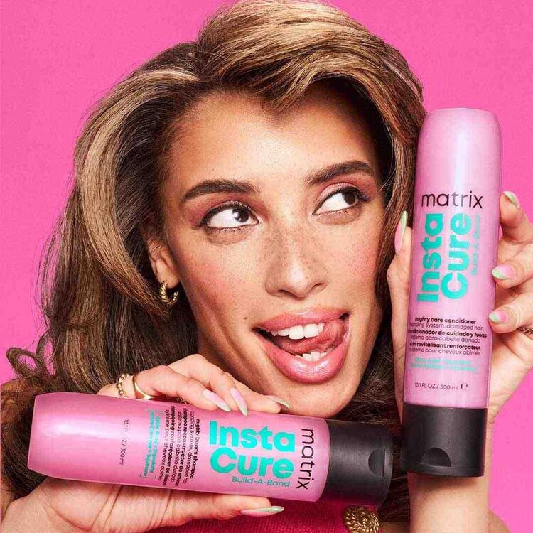 MATRIX InstaCure | Build-A-Bond | Strengthening Conditioner – Repairs Hair Bonds and Softens Damaged Hair
