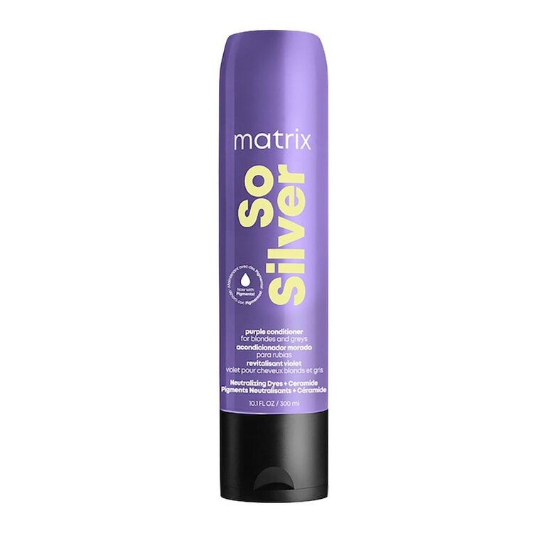 MATRIX So Silver | Purple Conditioner – Brightening Conditioner for Blonde, Silver & Grey Hair