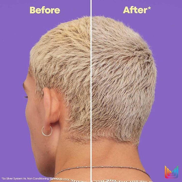 MATRIX So Silver | Revitalisant Violet – Soin Éclat et Hydratation pour Cheveux Blonds, Gris et Blancs