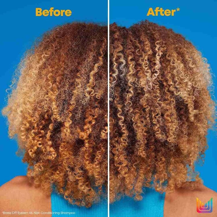 MATRIX Total Results | Brass Off | Revitalisant Bleu – Soin Hydratant Neutralisant pour Cheveux Blonds à Méchés