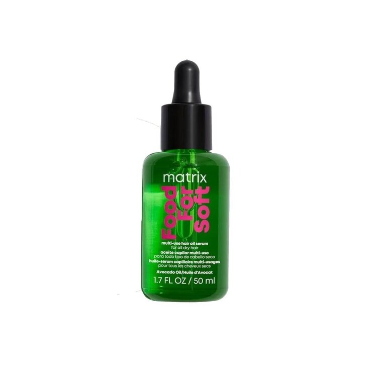 MATRIX Total Results | Food For Soft | Multi-Use Oil Serum (50 ml / 1.7 oz) – Nourishing Leave-In with Avocado Oil