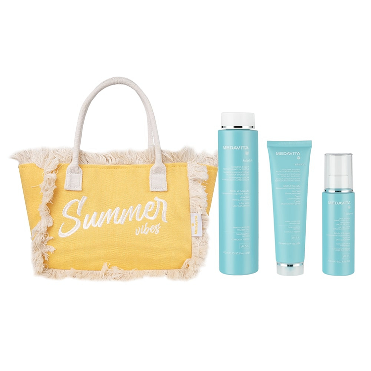 MEDAVITA Medavita | Solarich | Coffret Été 2025 – Protection et Réparation Pour Cheveux Exposés au Soleil