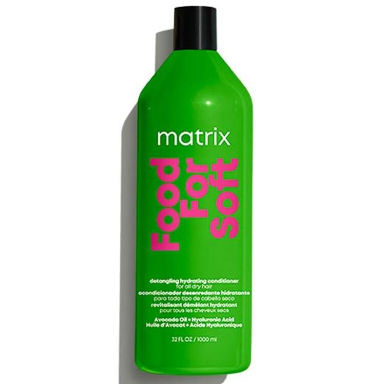 MATRIX Total Results | Food For Soft | Hydrating Conditioner – Detangling Cream with Avocado Oil & Hyaluronic Acid