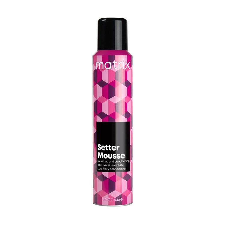 MATRIX Styling | Setter Mousse (232 g / 8.2 oz) – Volumizing Styling Foam with Flexible Hold