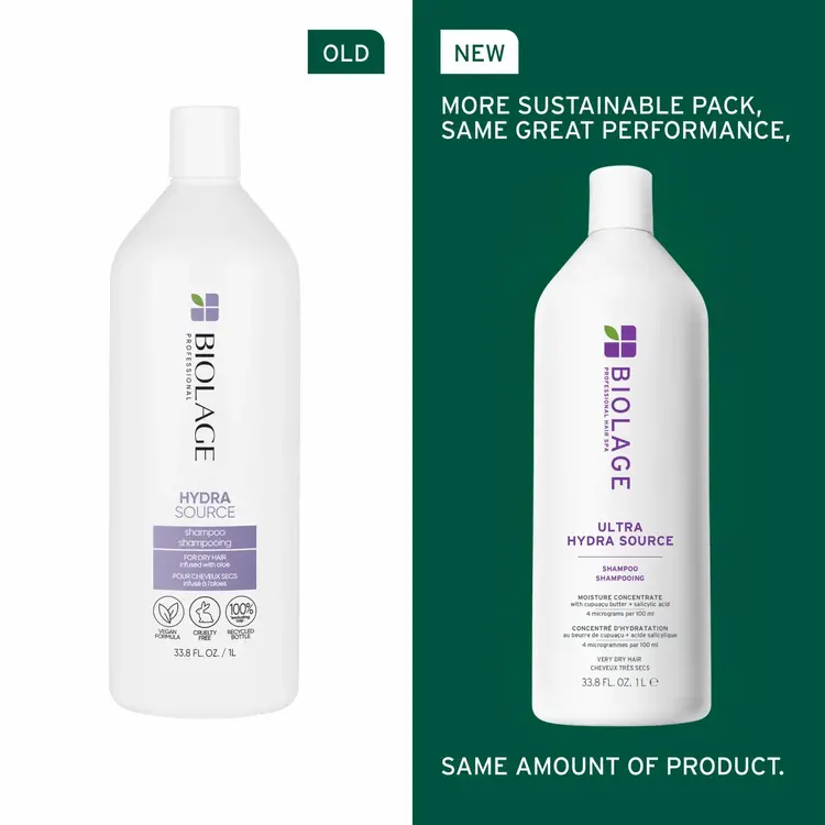 MATRIX Biolage | Ultra HydraSource | Shampoo Moisture Concentrate – Gentle Cleanse for Very Dry and Textured Hair