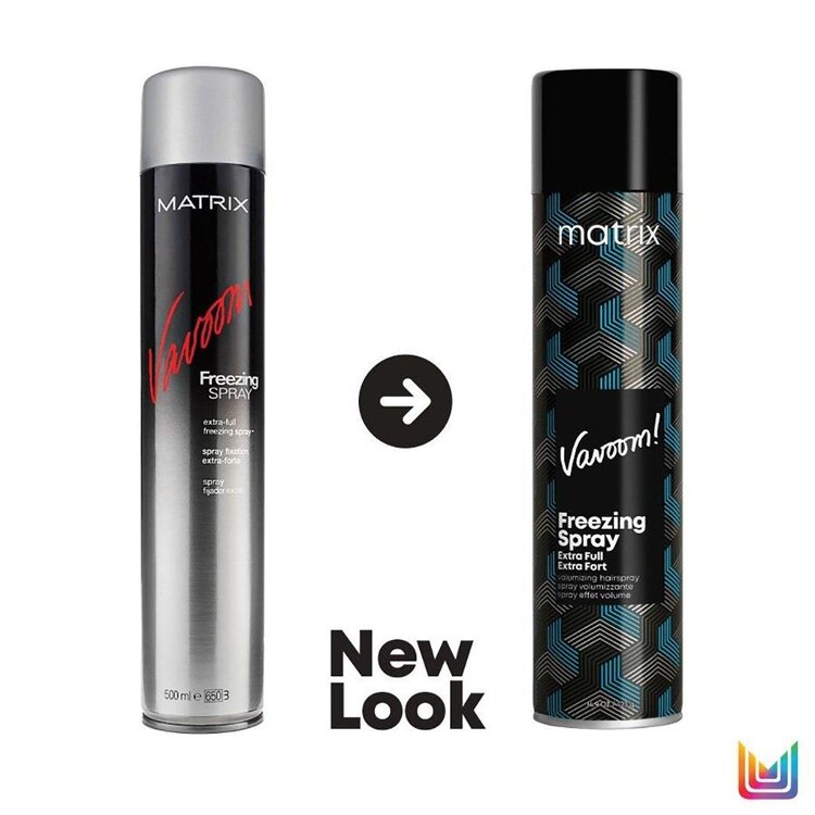 MATRIX Vavoom | Freezing Spray | Extra Hold (423 g / 14.9 oz) – Professional Finishing Spray with Humidity Resistance