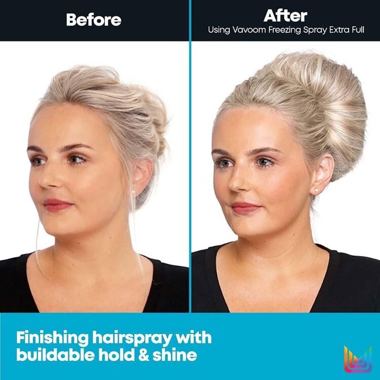 MATRIX Vavoom | Freezing Spray | Extra Hold (423 g / 14.9 oz) – Professional Finishing Spray with Humidity Resistance