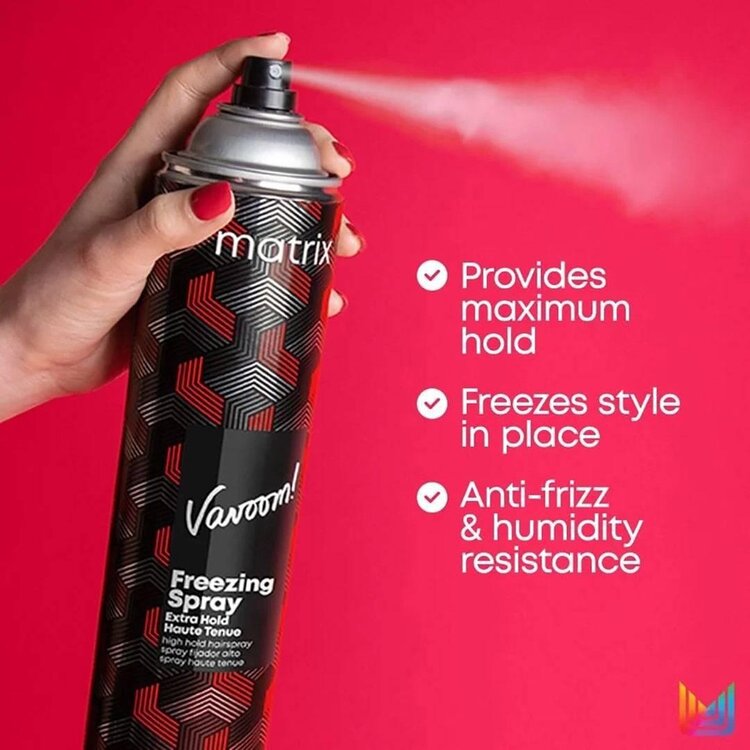 MATRIX Vavoom | Freezing Spray | Haute Tenue (426 g / 15 oz) – Fixation Durable et Protection Contre l’Humidité
