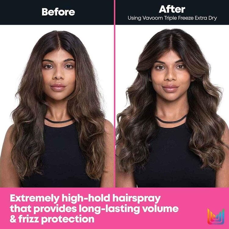 MATRIX Vavoom | Triple Freeze | Extra-Firm Hold Hairspray (255 g / 9 oz) – Maximum Hold & Humidity Resistance