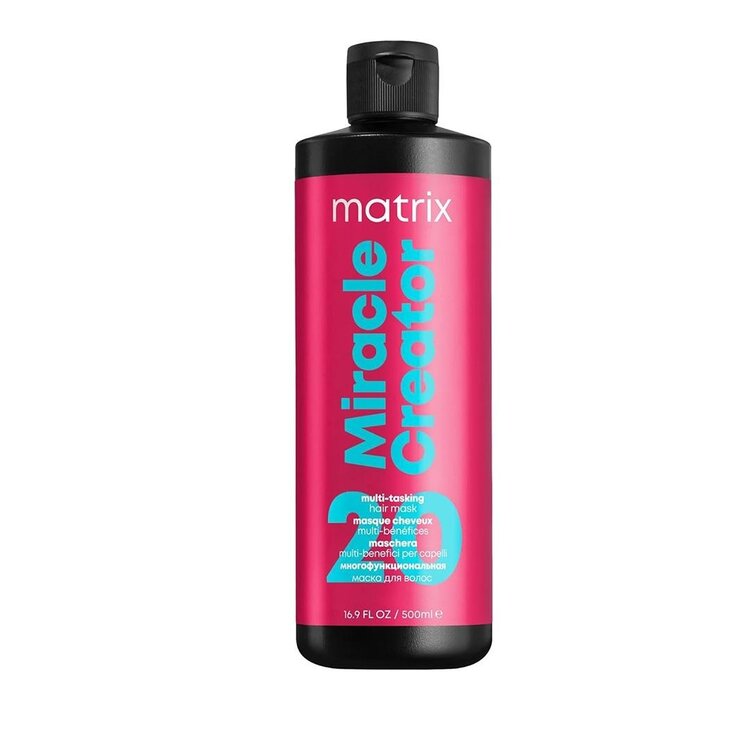 MATRIX Total Results | Miracle Creator | Multi-Tasking Hair Mask (500 ml / 16.9 oz) – 20 Benefits in 60 Seconds