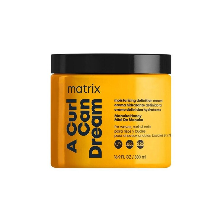 MATRIX Total Results | A Curl Can Dream | Moisturizing Cream (500 ml / 16.9 oz) – Leave-In Cream for Curls and Coils