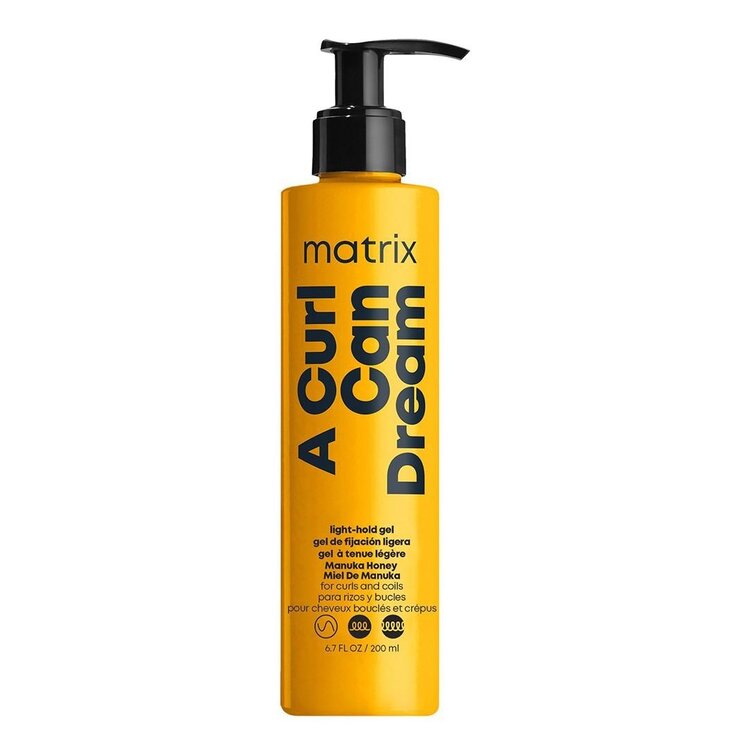 MATRIX Total Results | A Curl Can Dream | Gel à Tenue Légère (200 ml / 6.7 oz) – Gel Définissant Non Collant pour Boucles