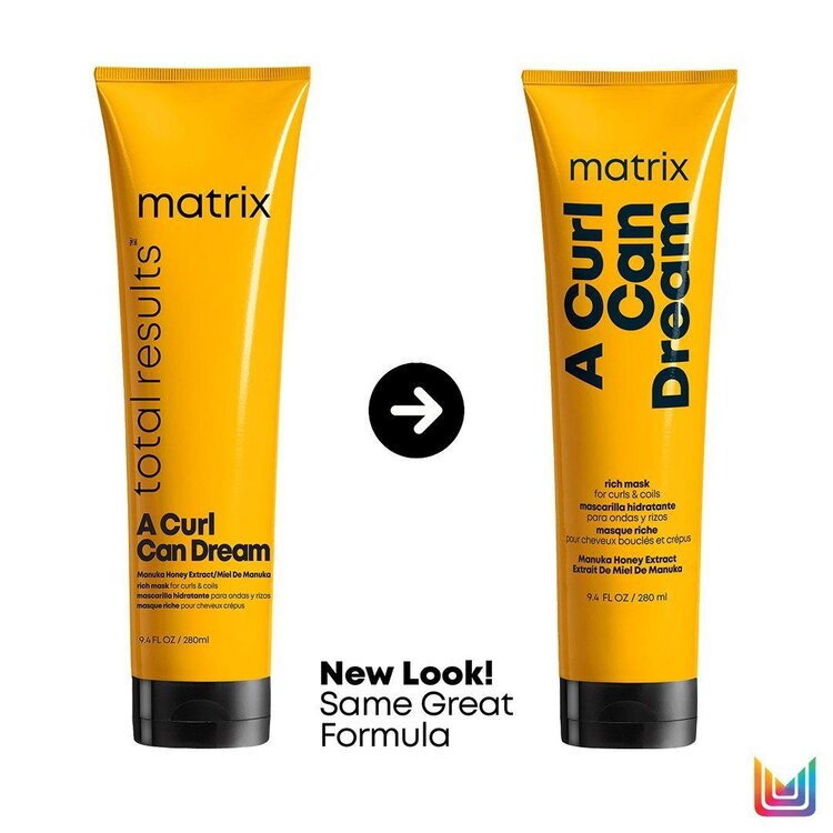 MATRIX Total Results | A Curl Can Dream | Rich Mask – Deep Moisture Treatment for Curls and Coils