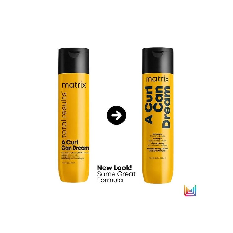 MATRIX Total Results | A Curl Can Dream | Gentle Shampoo – Sulfate-Free Cleanser for Curls and Coils