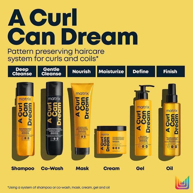 MATRIX Total Results | A Curl Can Dream | Shampooing Doux – Shampooing Sans Sulfates pour Boucles et Cheveux Crépus