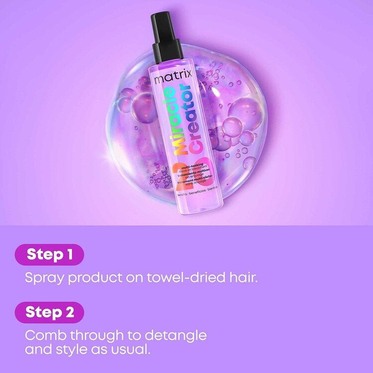MATRIX Total Results | Miracle | Creator – 20 Benefits Multi-Tasking Hair Treatment Spray