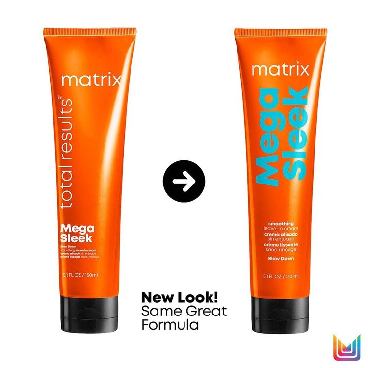 MATRIX Total Results | Mega Sleek | Blow Down (150 ml / 5.1 oz) – Heat-Protective Blow-Dry Cream