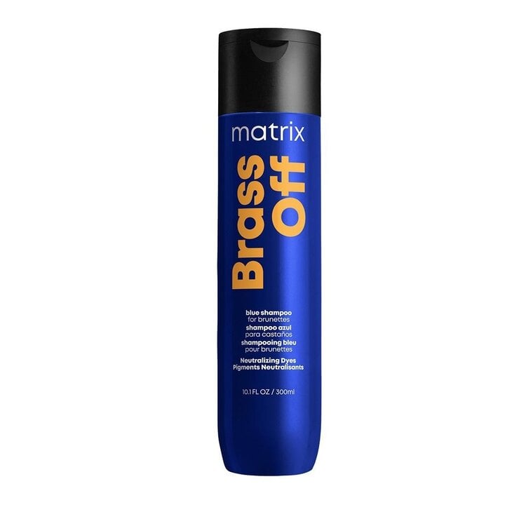 MATRIX Total Results | Brass Off | Shampoo – Blue Toning Shampoo for Lightened Brunette Hair