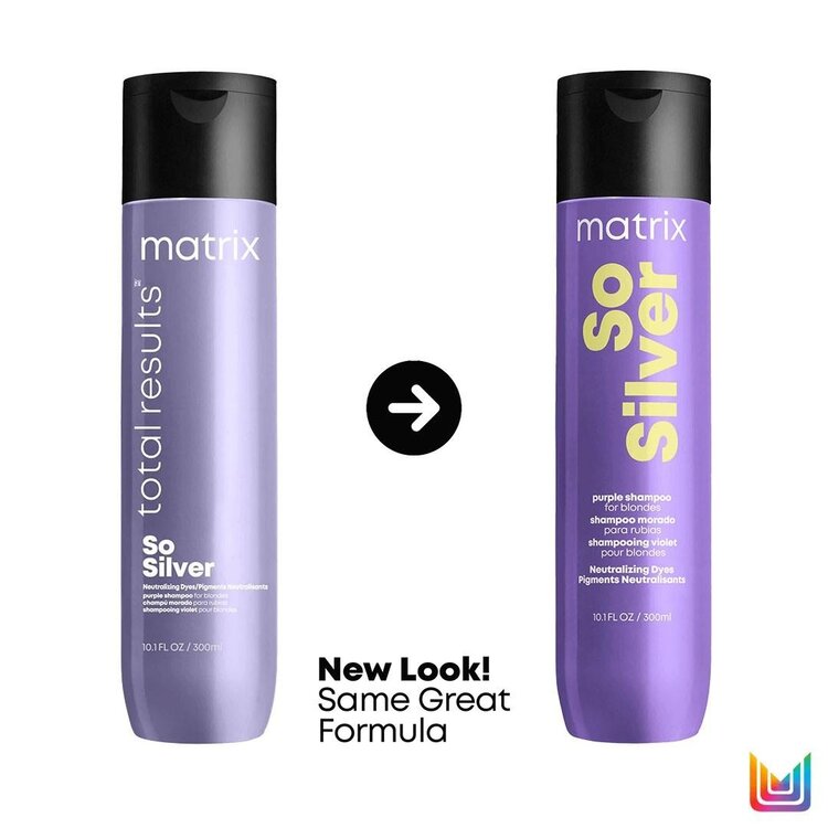 MATRIX Total Results | So Silver | Shampooing – Shampooing Déjaunissant pour Cheveux Blonds et Gris