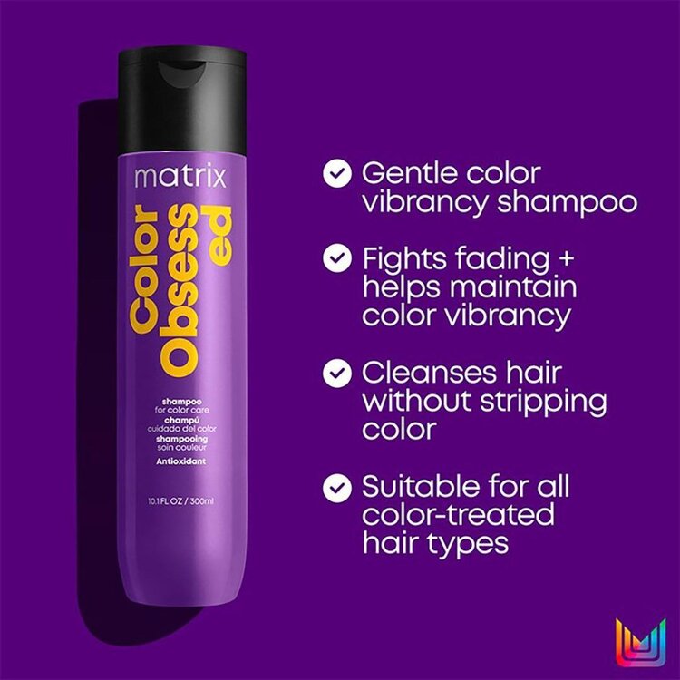 MATRIX Total Results | Color Obsessed | Shampoo – Color-Protecting Cleanser for Vibrant Hair
