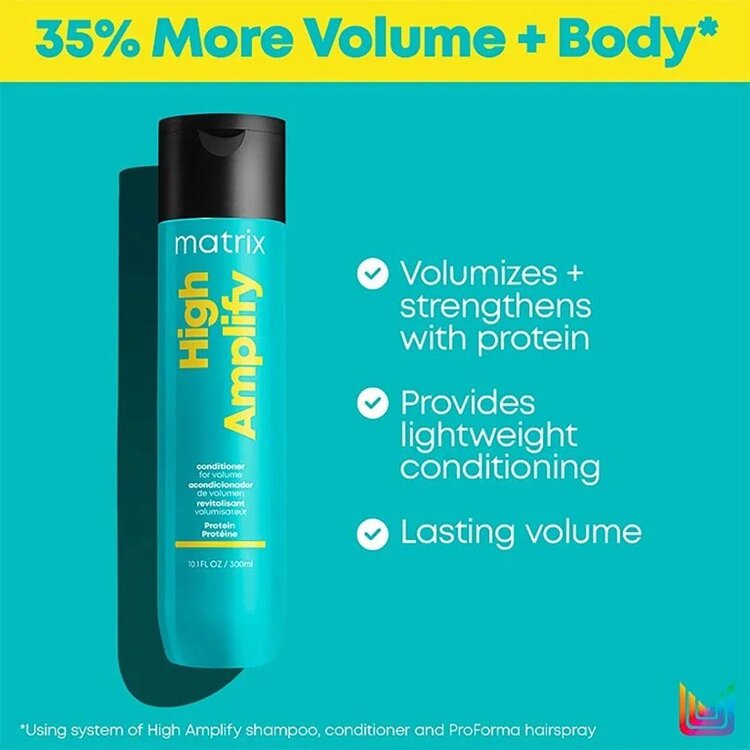 MATRIX Total Results | High Amplify | Revitalisant – Soin Démêlant Volumisant Sans Silicone