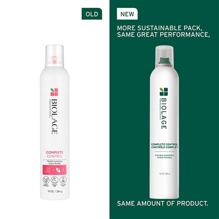 BIOLAGE Professional Hair Spa Biolage | ***Styling | Complete Control (284 g / 10 oz) – Laque Aérosol à Tenue Moyenne et Fini Naturel