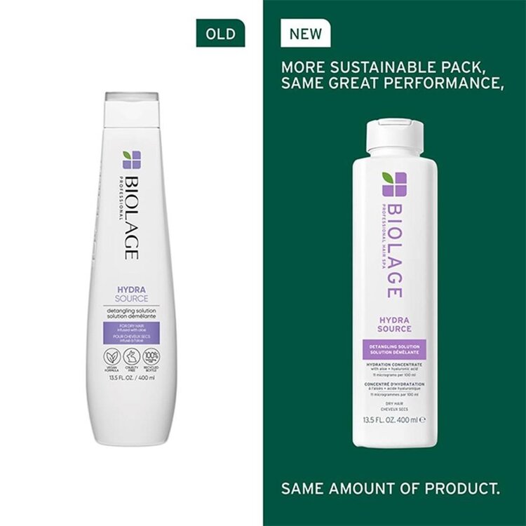 MATRIX Biolage | ***HydraSource | Solution Démêlante – Spray Léger Démêlant et Hydratant