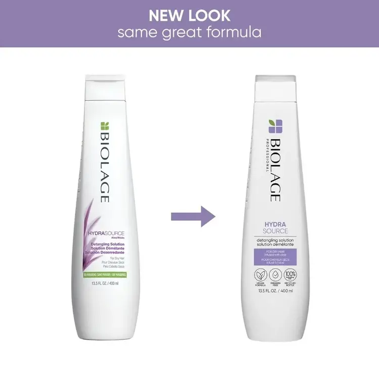 MATRIX Biolage | ***HydraSource | Detangling Solution – Lightweight Leave-In for Smooth & Hydrated Hair