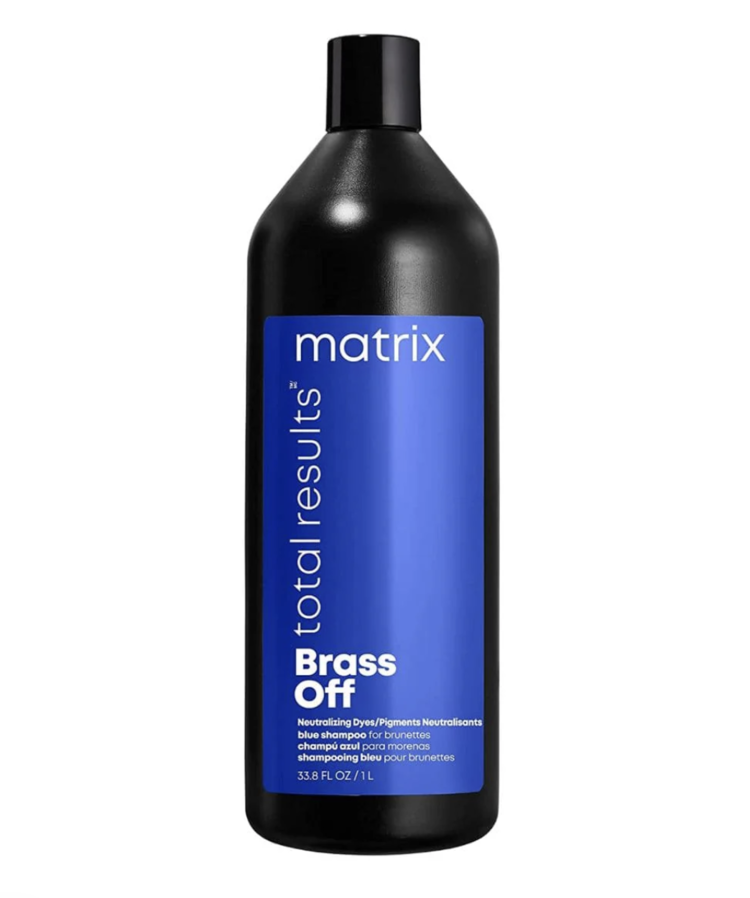 MATRIX Total Results | Brass Off | Shampoo – Blue Toning Shampoo for Lightened Brunette Hair