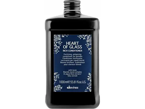 DAVINES Heart Of Glass | Rich Conditioner Baume Fortifiant Sublimateur
