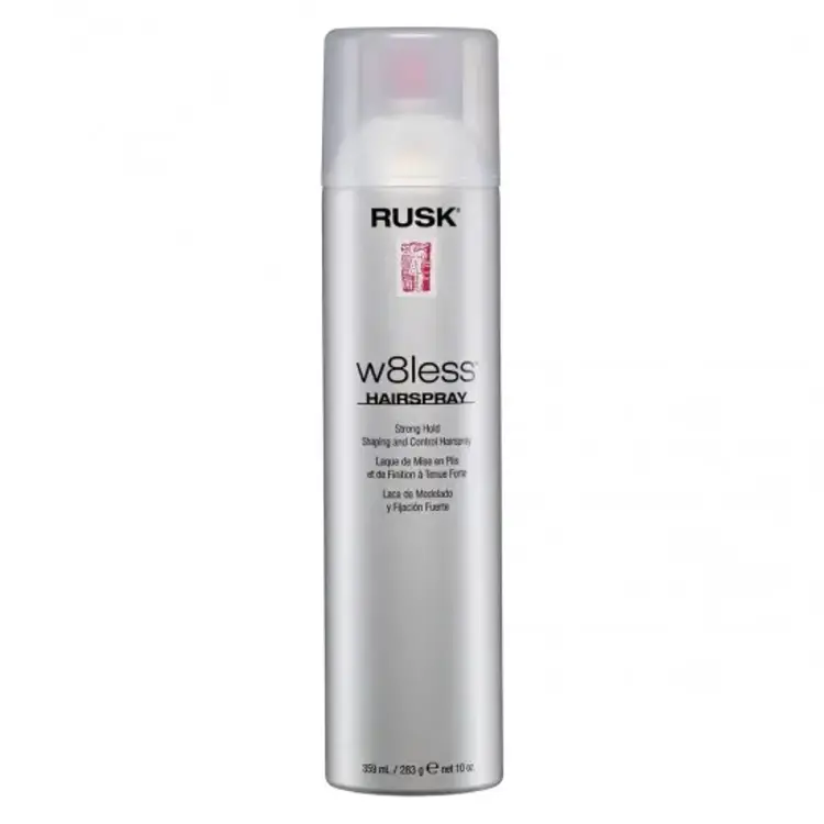 RUSK DESIGNER . W8LESS | Hairspray . Laque de Mise en Plis et Finition Tenue Forte