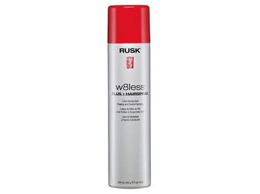 RUSK DESIGNER . W8LESS . PLUS | Hairspray . Laque de Mise en Plis et Finition - Tenue Extra Forte