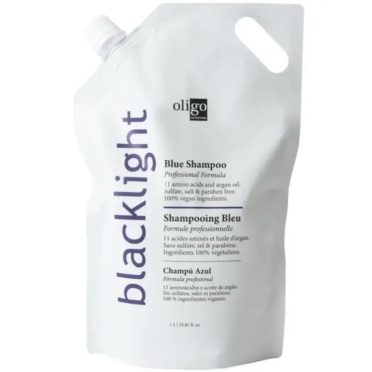OLIGO Blacklight | Blue Shampoo  – Blue toning shampoo for brassy tones