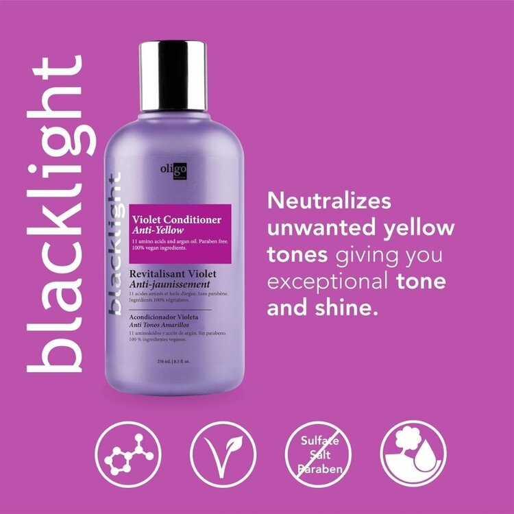 OLIGO BLACKLIGHT | Revitalisant Violet Anti-Jaunissement
