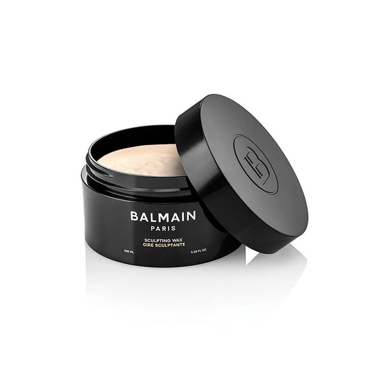 BALMAIN Paris Homme signature | Cire sculptante (100 ml / 3.38 oz) – Définition texturée et tenue souple