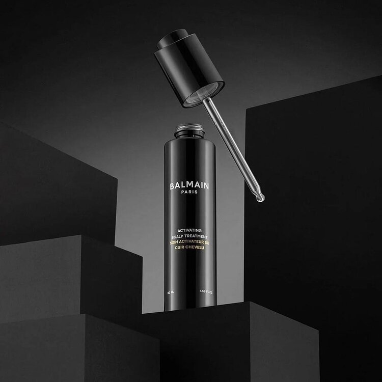 BALMAIN Paris Homme signature | Soin activateur du cuir chevelu (50 ml / 1.69 oz) – Stimulation capillaire ciblée et sensation de fraîcheur