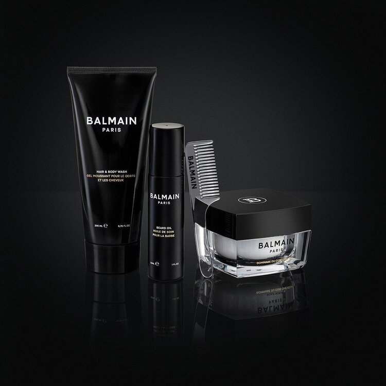 BALMAIN Paris Homme signature | Gommage du cuir chevelu (100 g / 3.52 oz) – Purification et stimulation du cuir chevelu
