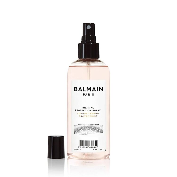 BALMAIN Paris Lotion thermo protectrice (200 ml / 6.76 oz) – Bouclier anti-chaleur pour cheveux exposés aux outils chauffants