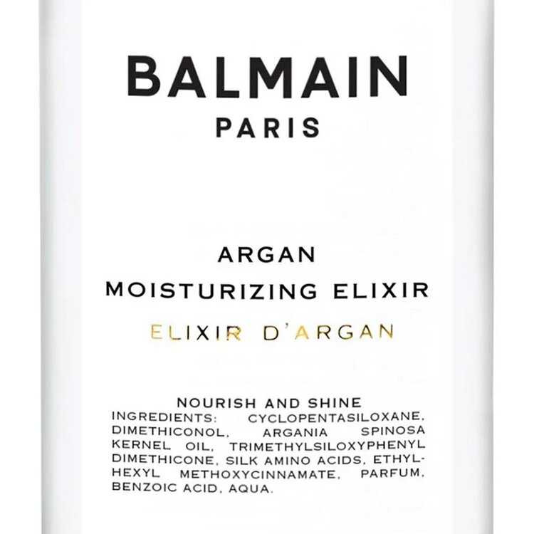 BALMAIN Paris Argan Moisturizing Elixir – Nourishing Treatment with Moroccan Argan Oil