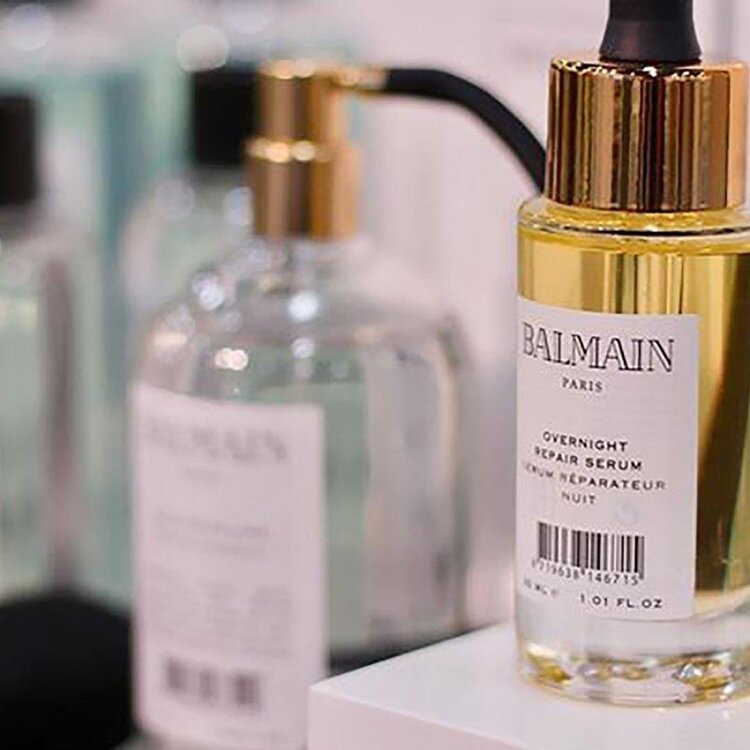 BALMAIN Paris Overnight Repair Serum (30 ml / 1.01 oz) – Deep Night Treatment for Damaged Hair
