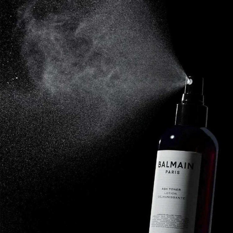 BALMAIN Paris Lotion Déjaunissante (200 ml / 6.76 oz) – Neutralise les Reflets Jaunes des Cheveux Blonds, Gris ou Blancs