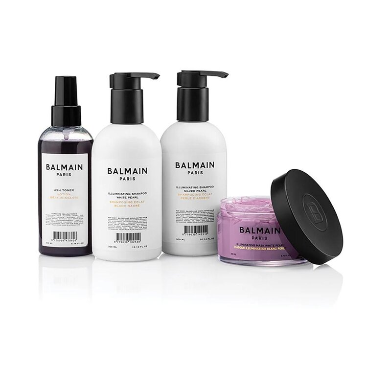 BALMAIN Paris Illuminating Shampoo Silver Pearl – Enhances Cool Tones and Radiance