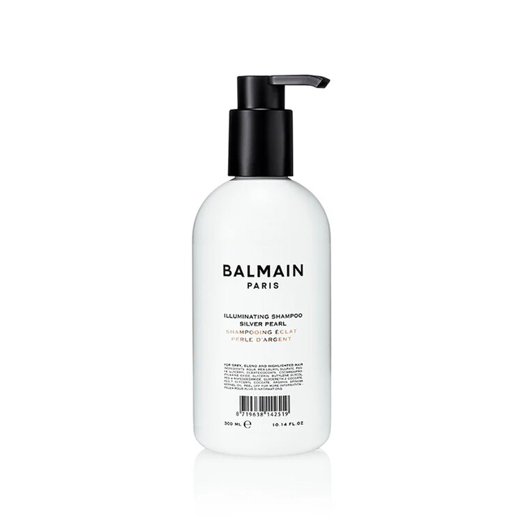 BALMAIN Paris Illuminating Shampoo Silver Pearl – Enhances Cool Tones and Radiance