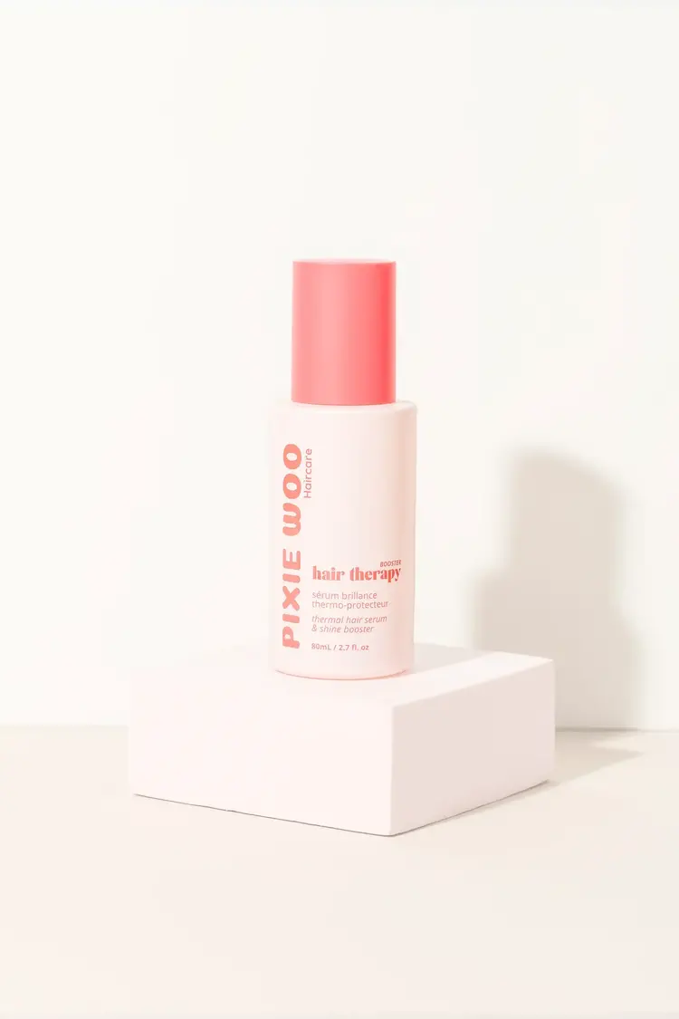 PIXIE WOO Booster Hair Therapy | Sérum Brillance Thermo-Protecteur – protège de la chaleur et apporte une brillance éclatante