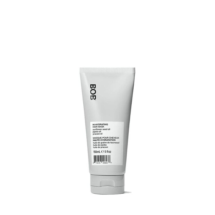 BACK OF BOTTLE | BOB Hi-Hydrating | Hair Mask – Deep Hydration and Smooth Finish (150 ml / 5 oz)