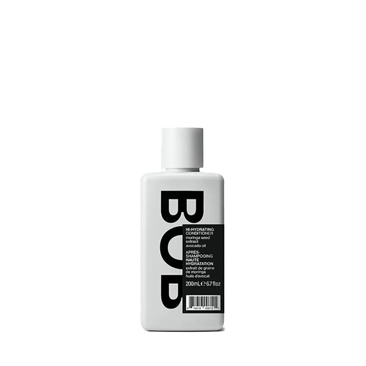 BACK OF BOTTLE | BOB Hi‑Hydrating | Après‑Shampooing – Hydratation légère et démêlage sans alourdir (200 ml / 6.7 oz)