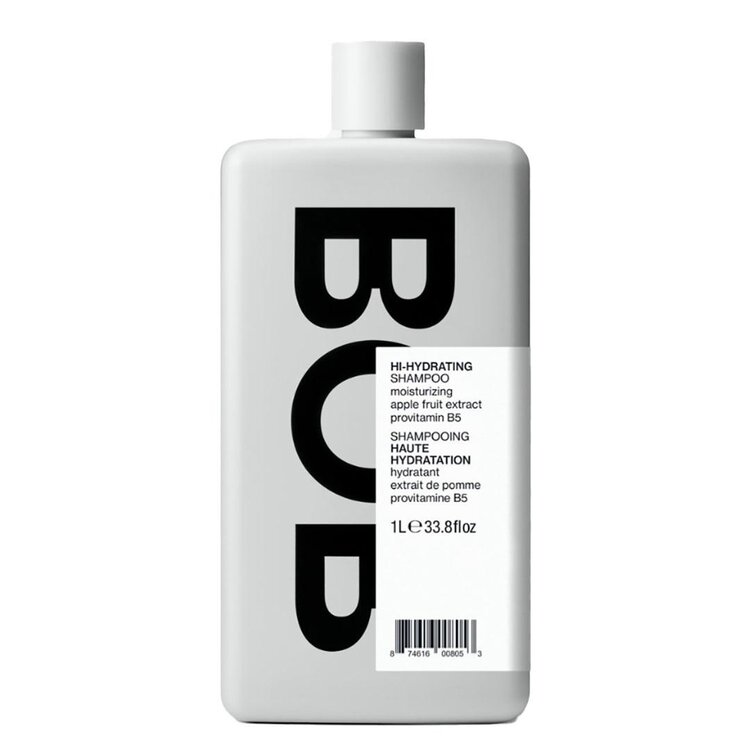 BACK OF BOTTLE | BOB Hi‑Hydrating | Shampooing – Hydratation Profonde et Cheveux Sans Résidus