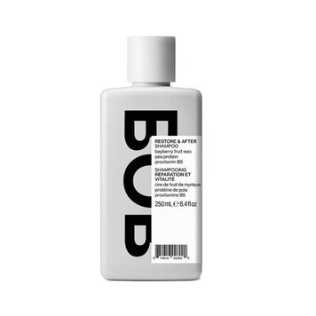 BACK OF BOTTLE | BOB Restore & After | Shampooing