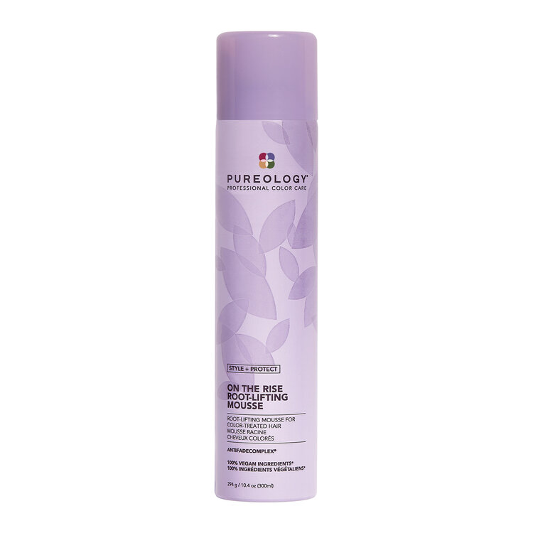PUREOLOGY Style + Protect | On The Rise . Mousse Racine